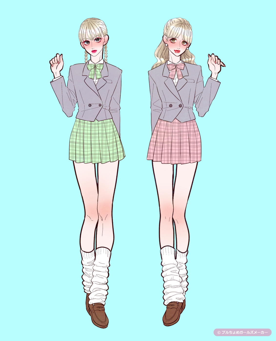 ガールズメーカーで作られた女の子4