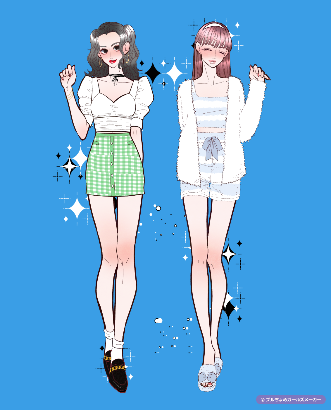 ガールズメーカーで作られた女の子2
