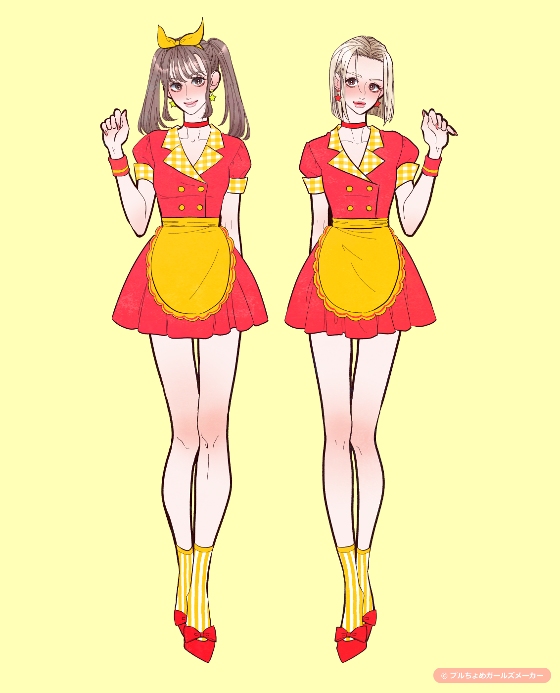 ガールズメーカーで作られた女の子6