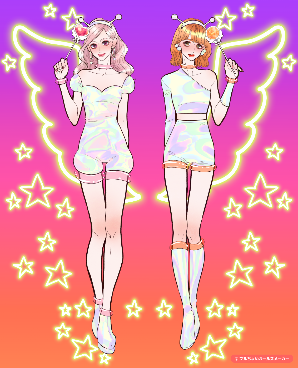 ガールズメーカーで作られた女の子2