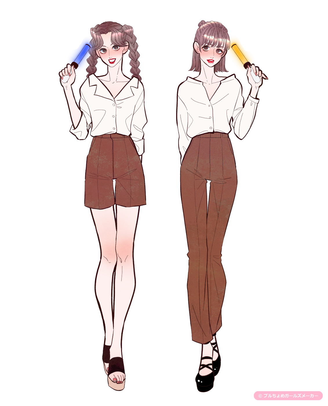 ガールズメーカーで作られた女の子23