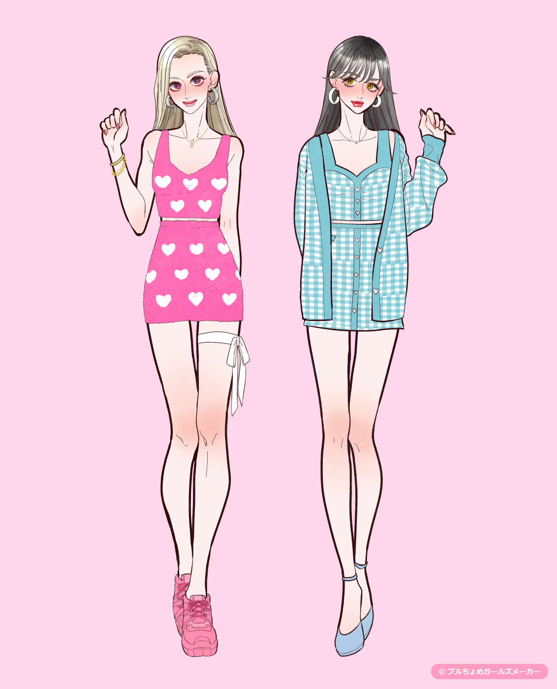 ガールズメーカーで作られた女の子2