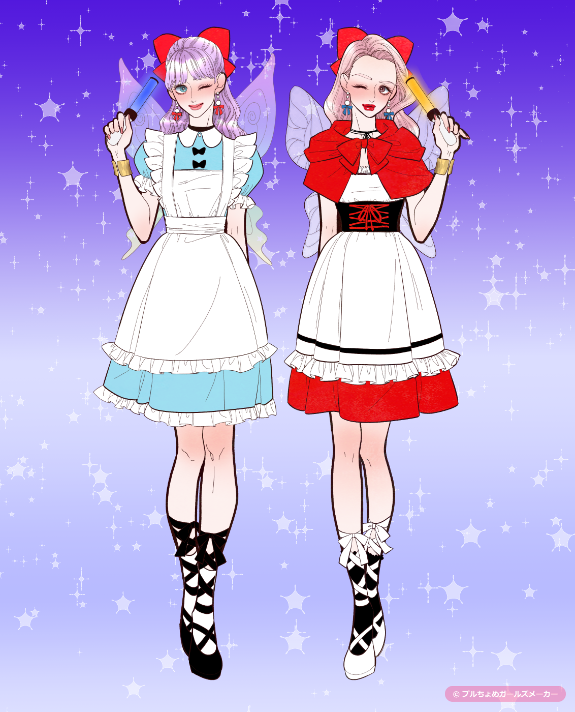 ガールズメーカーで作られた女の子2