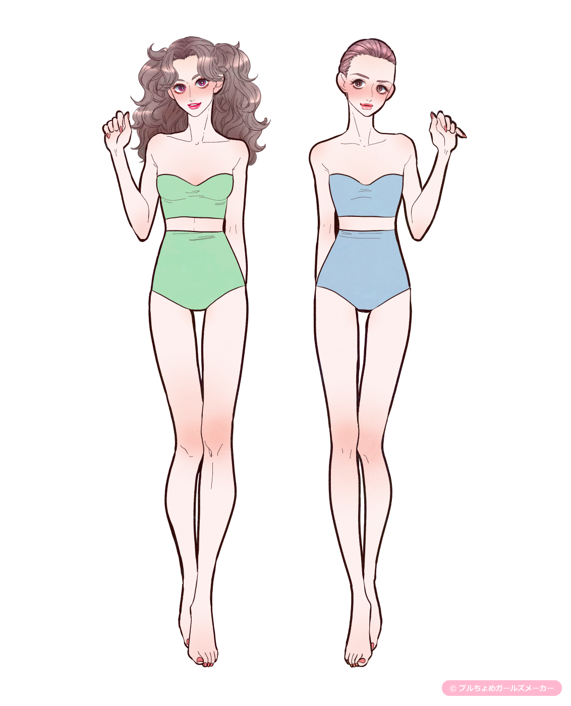 ガールズメーカーで作られた女の子3