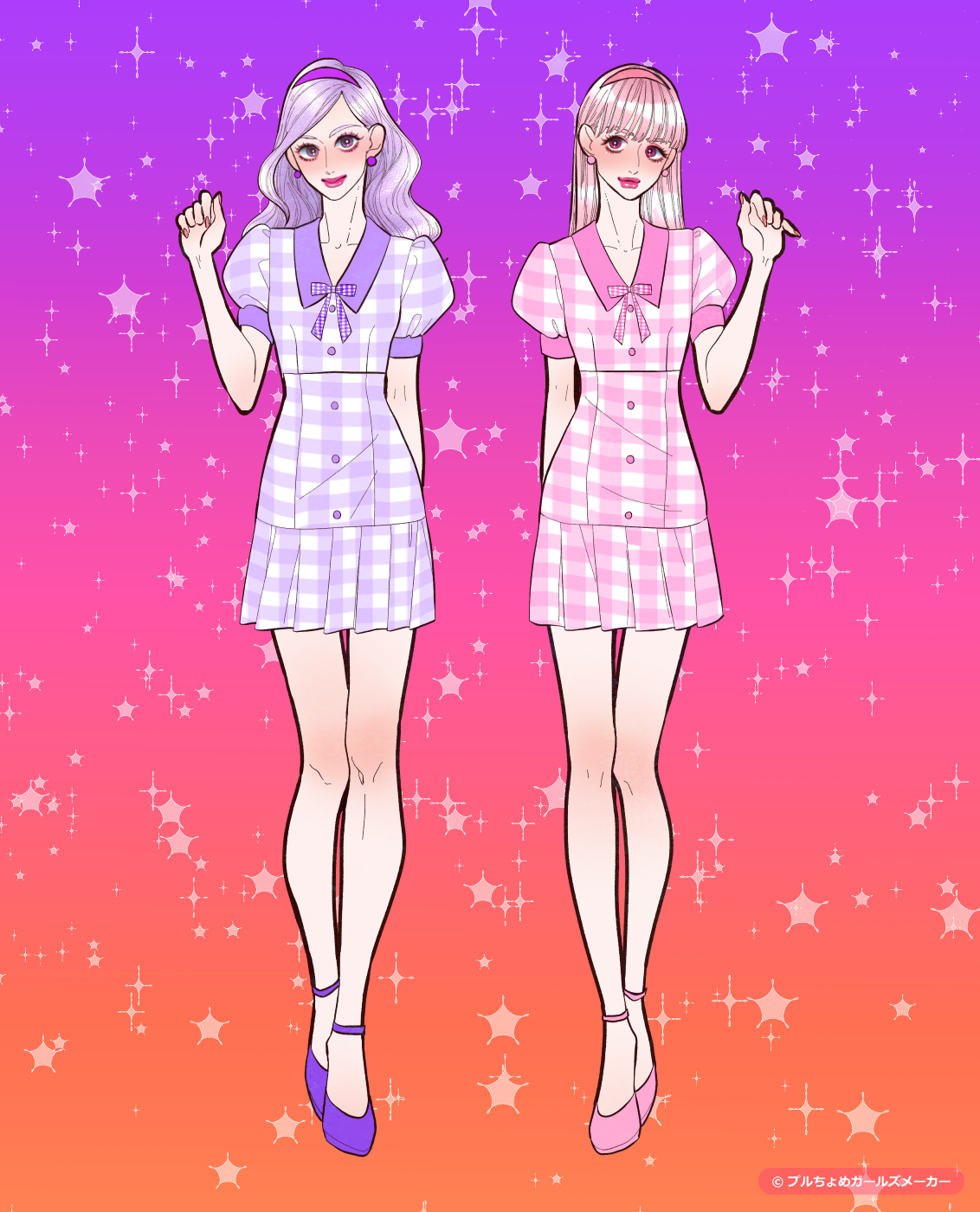 ガールズメーカーで作られた女の子1