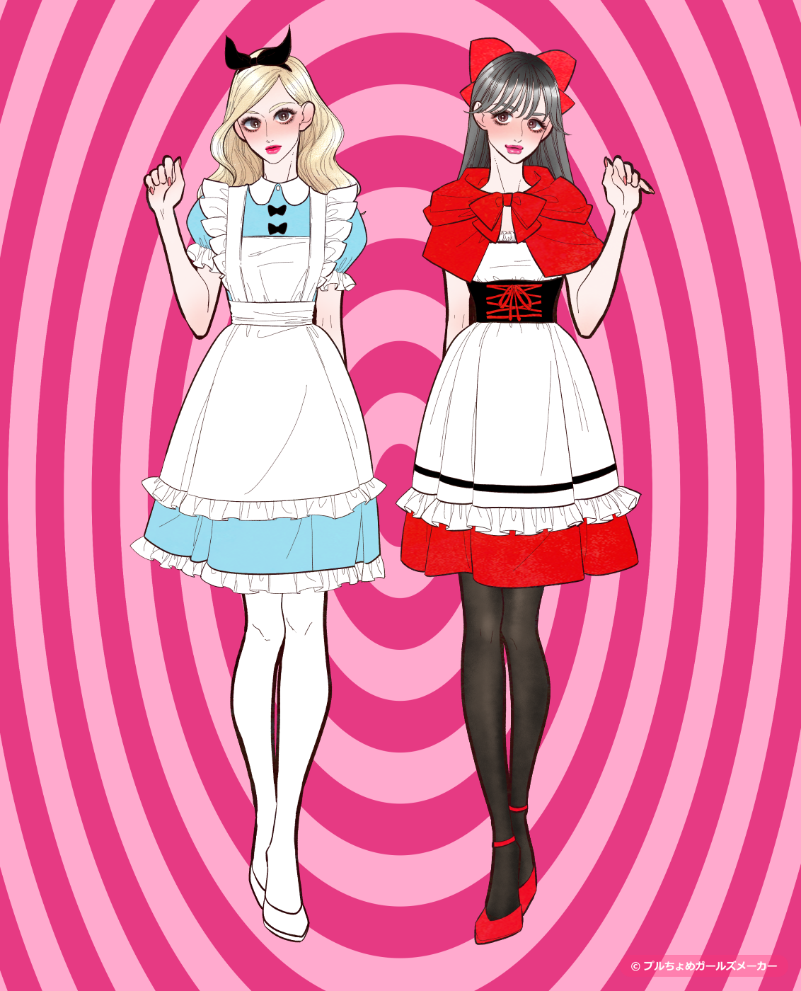 ガールズメーカーで作られた女の子1