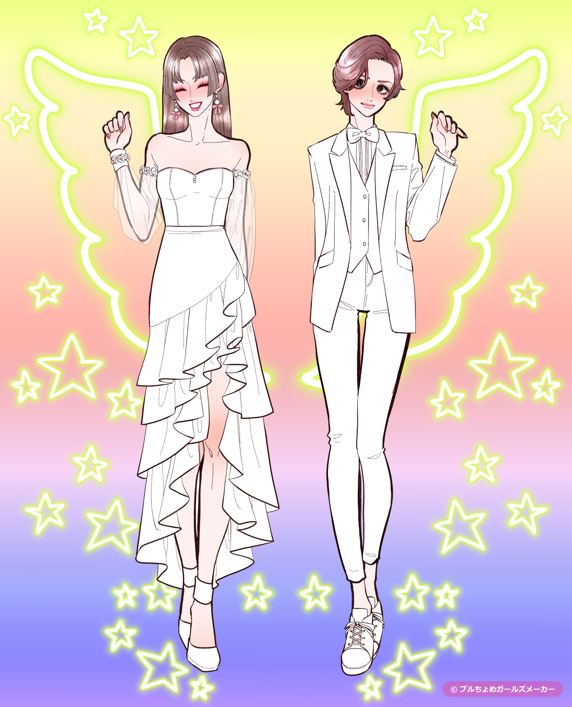 ガールズメーカーで作られた女の子2