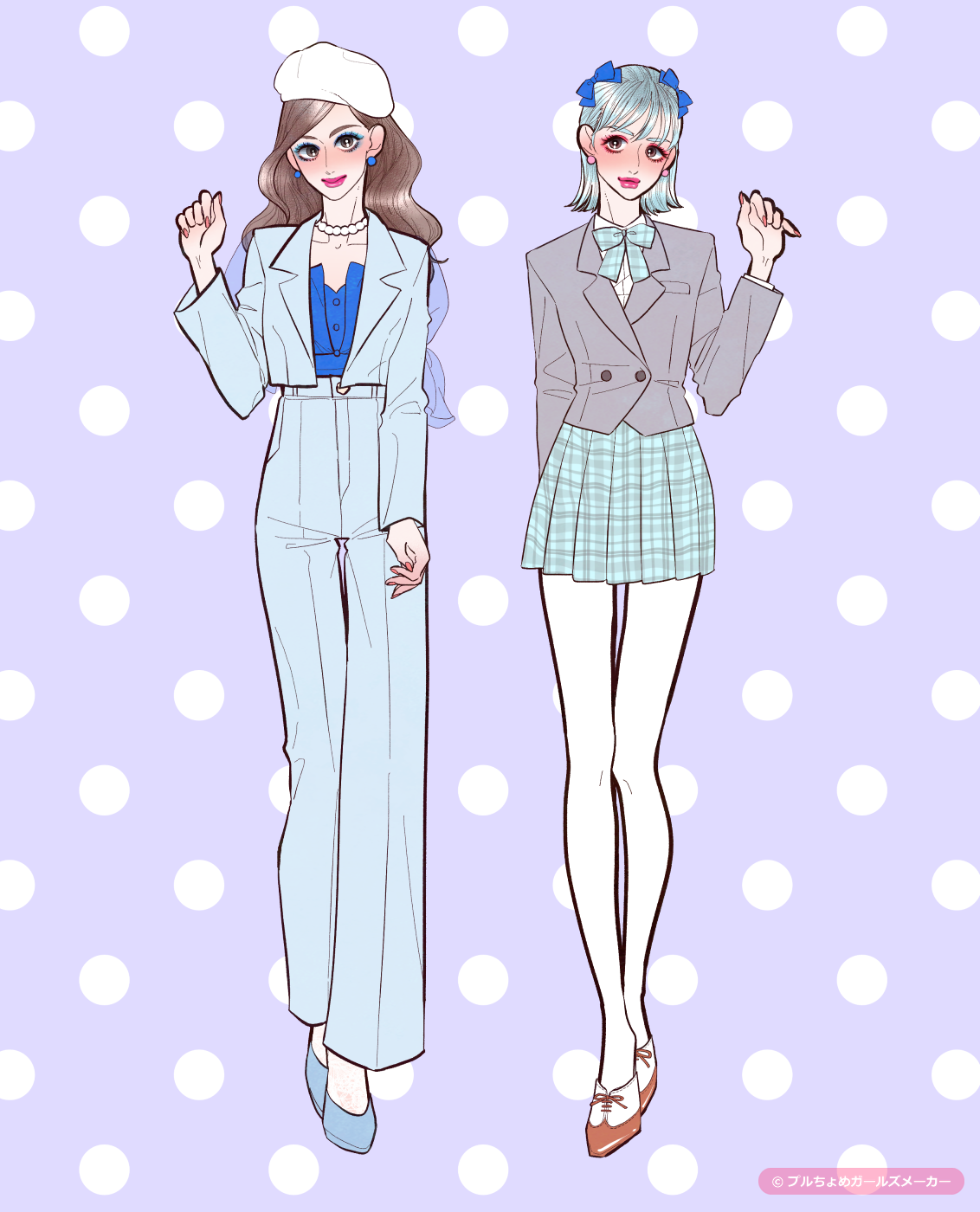 ガールズメーカーで作られた女の子3