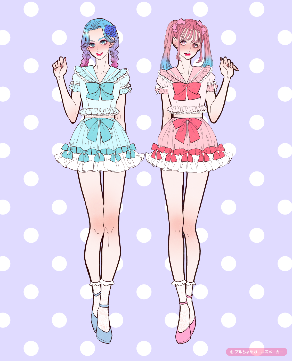 ガールズメーカーで作られた女の子2