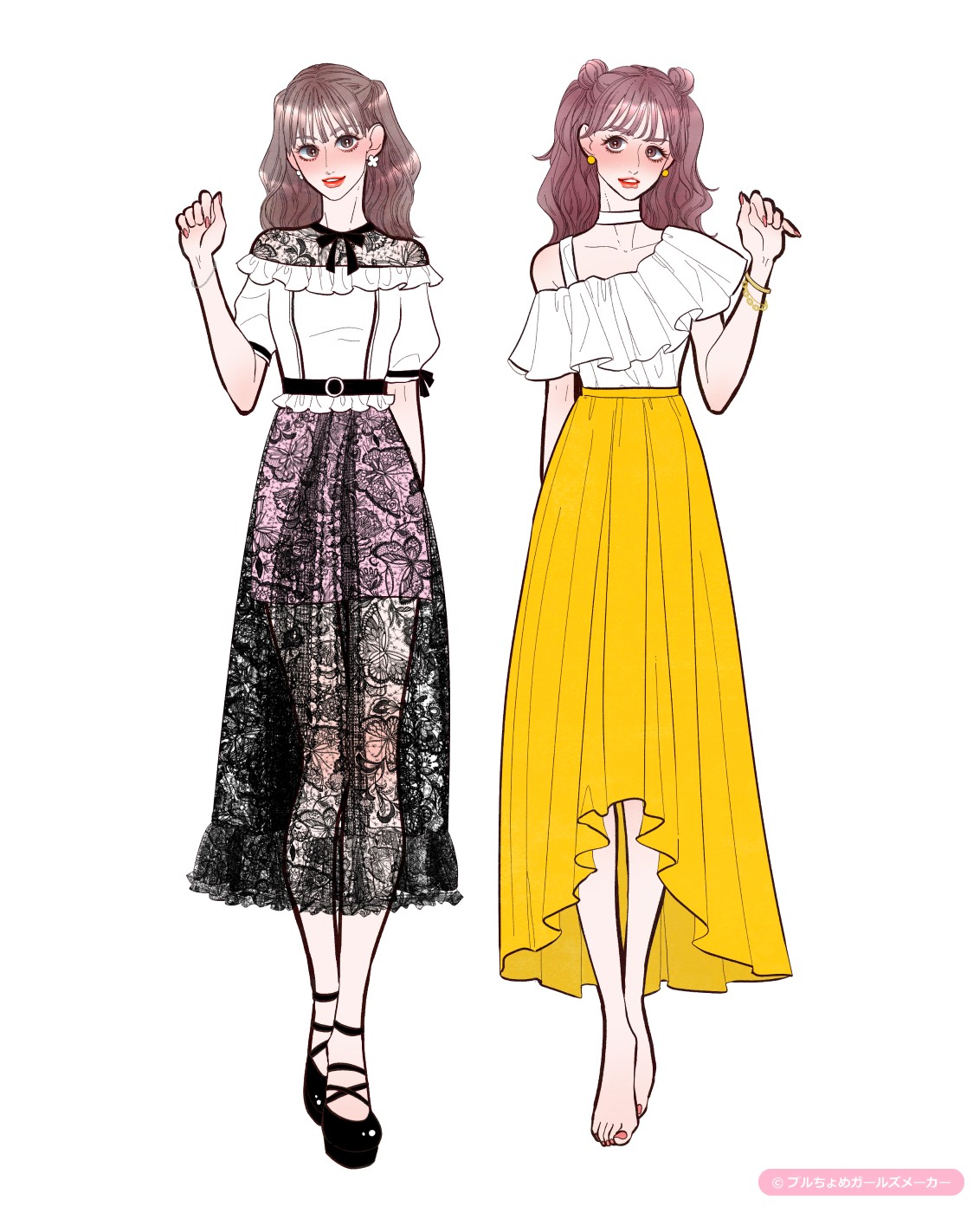 ガールズメーカーで作られた女の子2