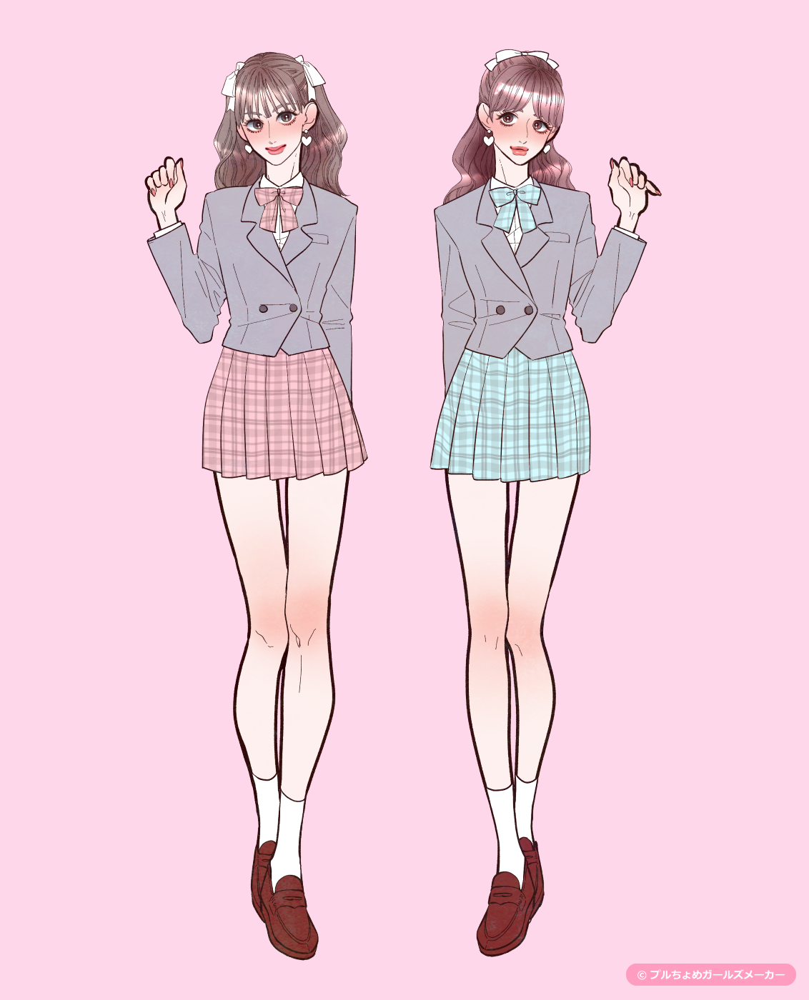 ガールズメーカーで作られた女の子2