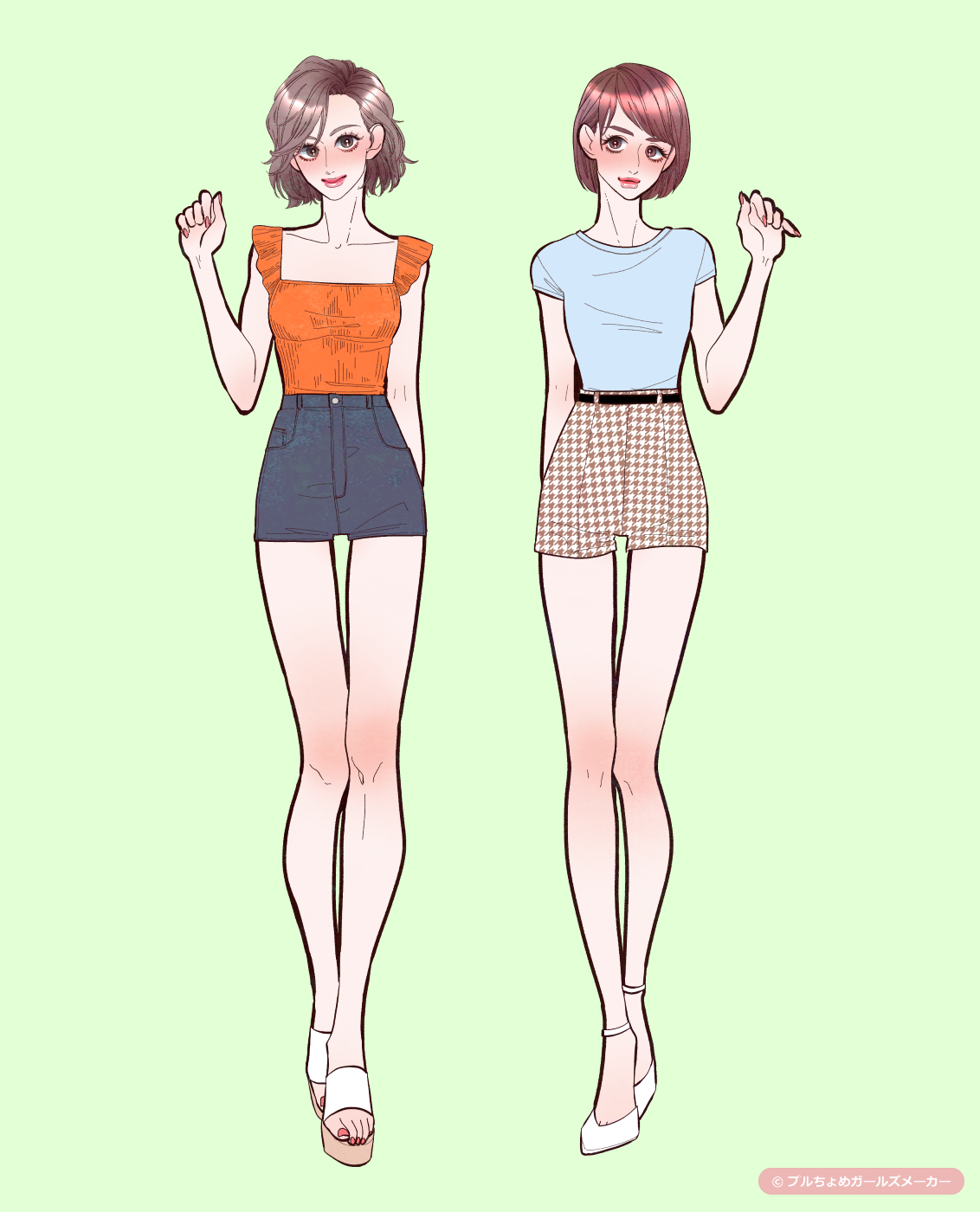 ガールズメーカーで作られた女の子3