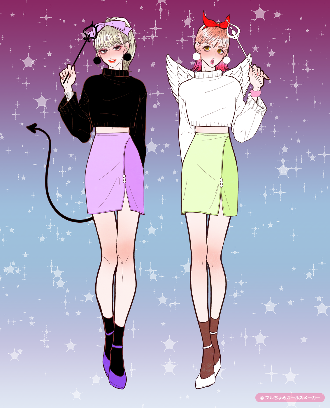 ガールズメーカーで作られた女の子2