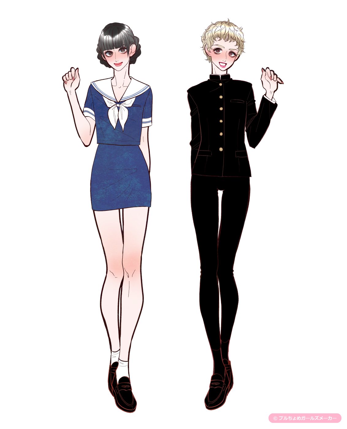 ガールズメーカーで作られた女の子8