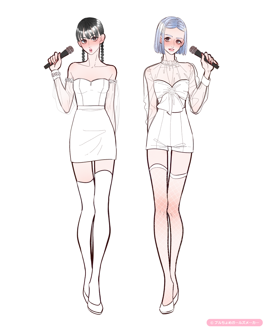 ガールズメーカーで作られた女の子24