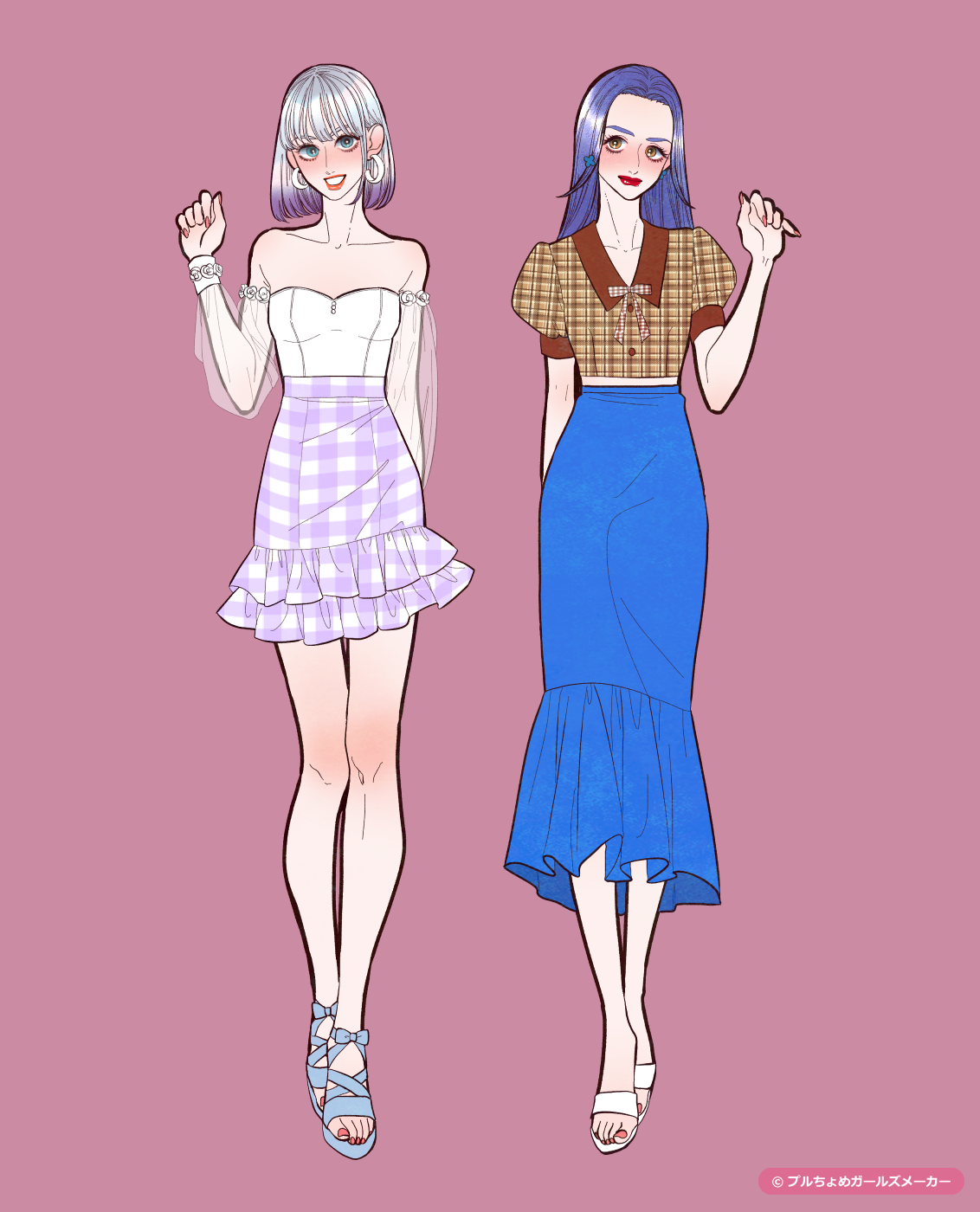 ガールズメーカーで作られた女の子8