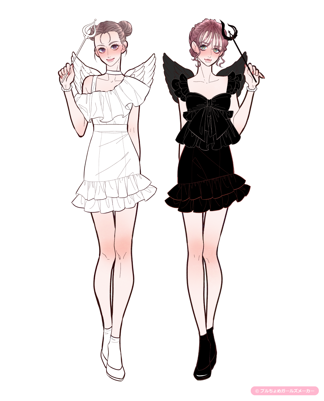 ガールズメーカーで作られた女の子3