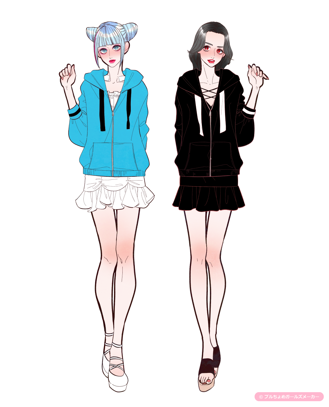 ガールズメーカーで作られた女の子6