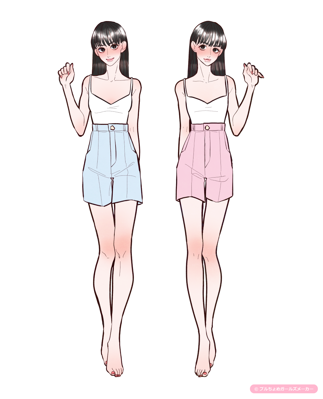 ガールズメーカーで作られた女の子8