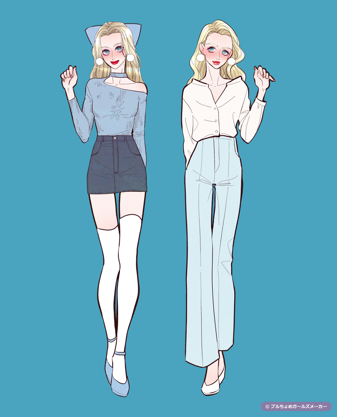 ガールズメーカーで作られた女の子6
