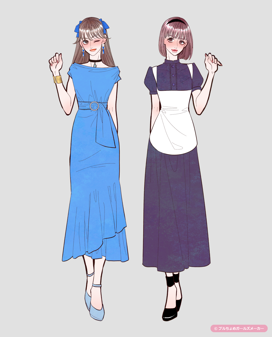 ガールズメーカーで作られた女の子1