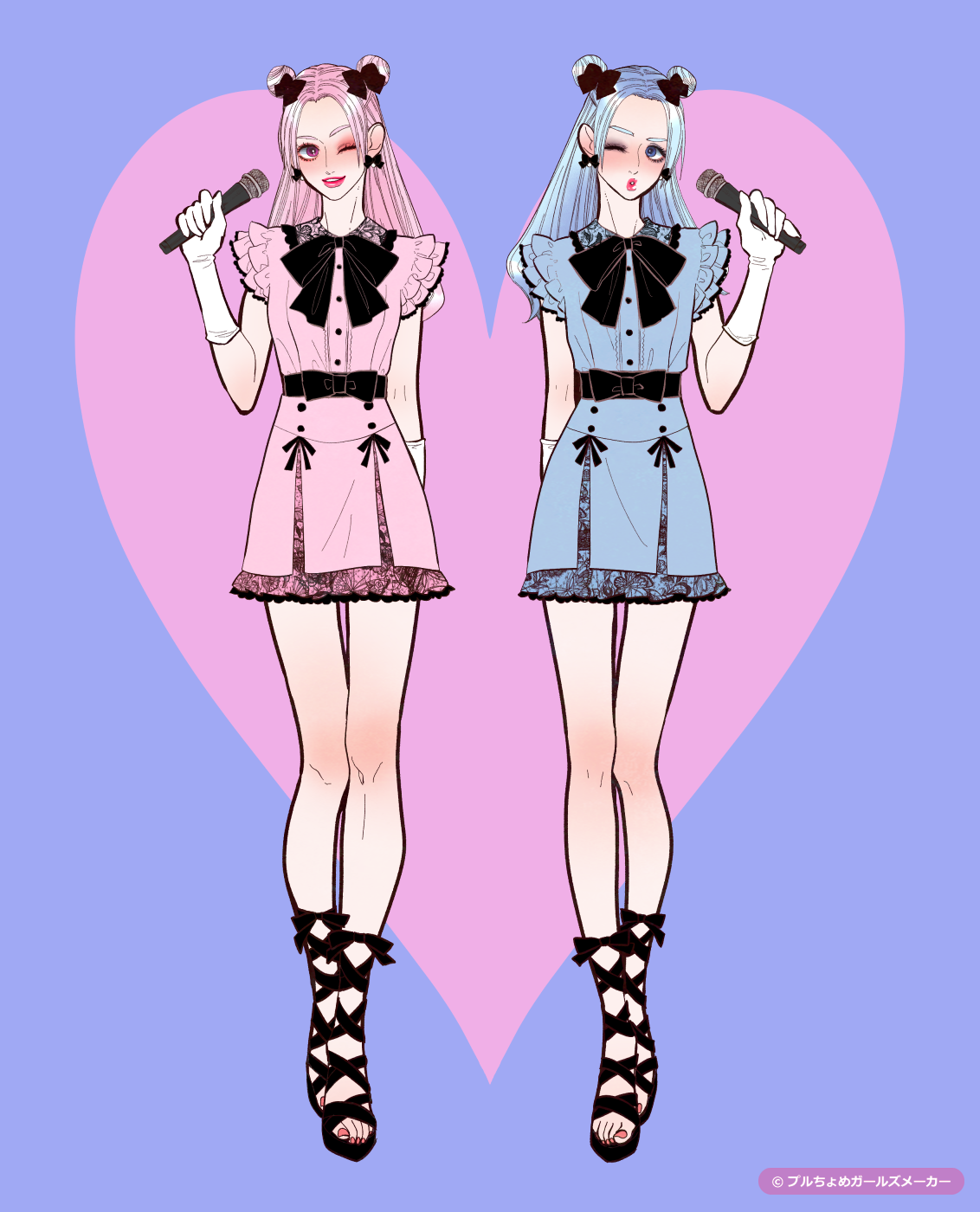 ガールズメーカーで作られた女の子3
