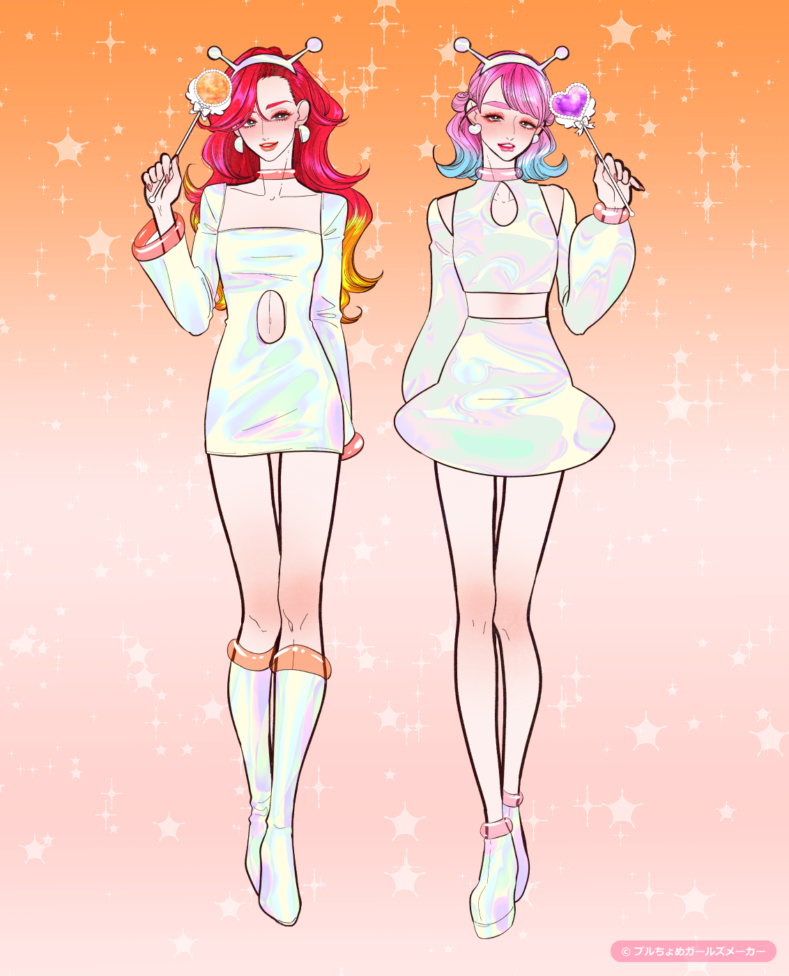 ガールズメーカーで作られた女の子3