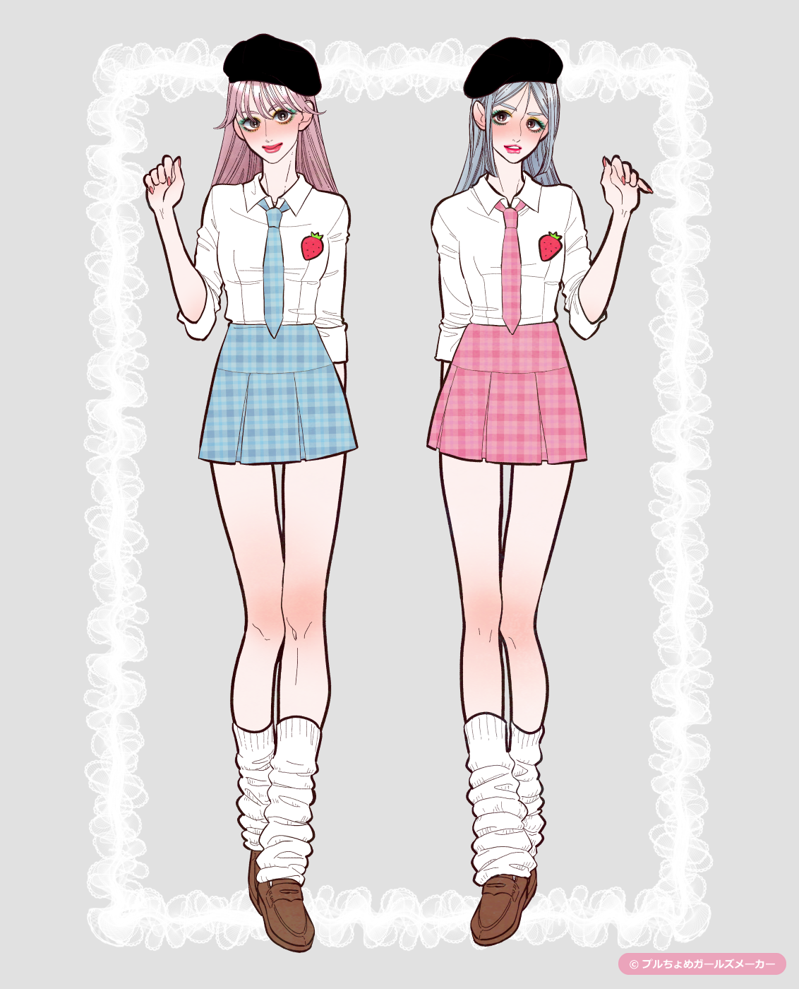 ガールズメーカーで作られた女の子1