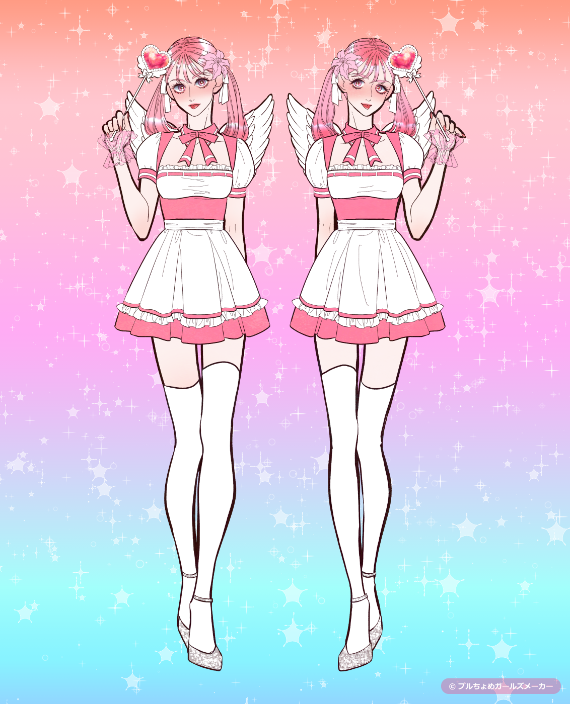 ガールズメーカーで作られた女の子4