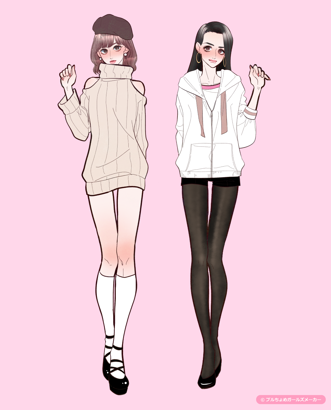 ガールズメーカーで作られた女の子2