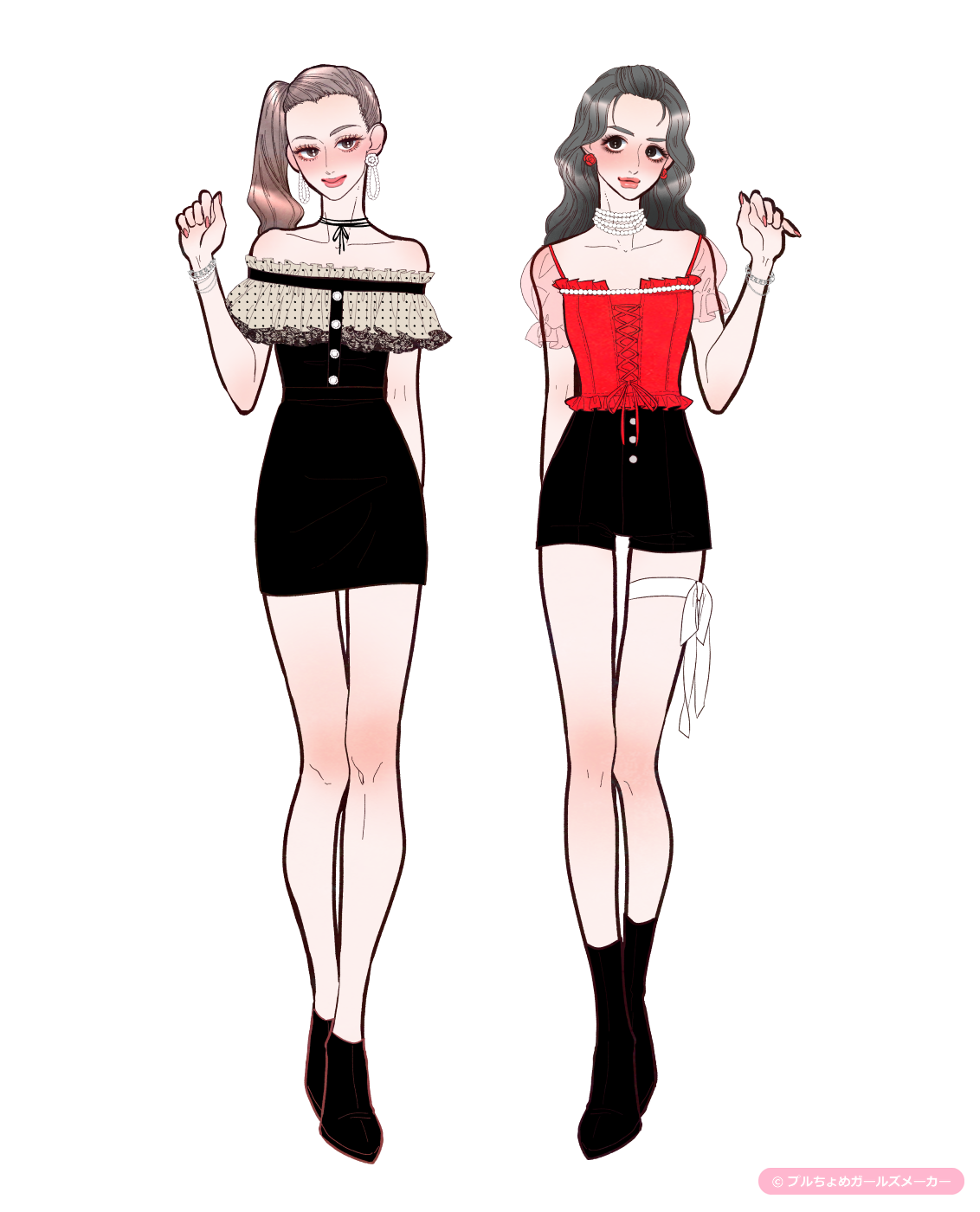 ガールズメーカーで作られた女の子2
