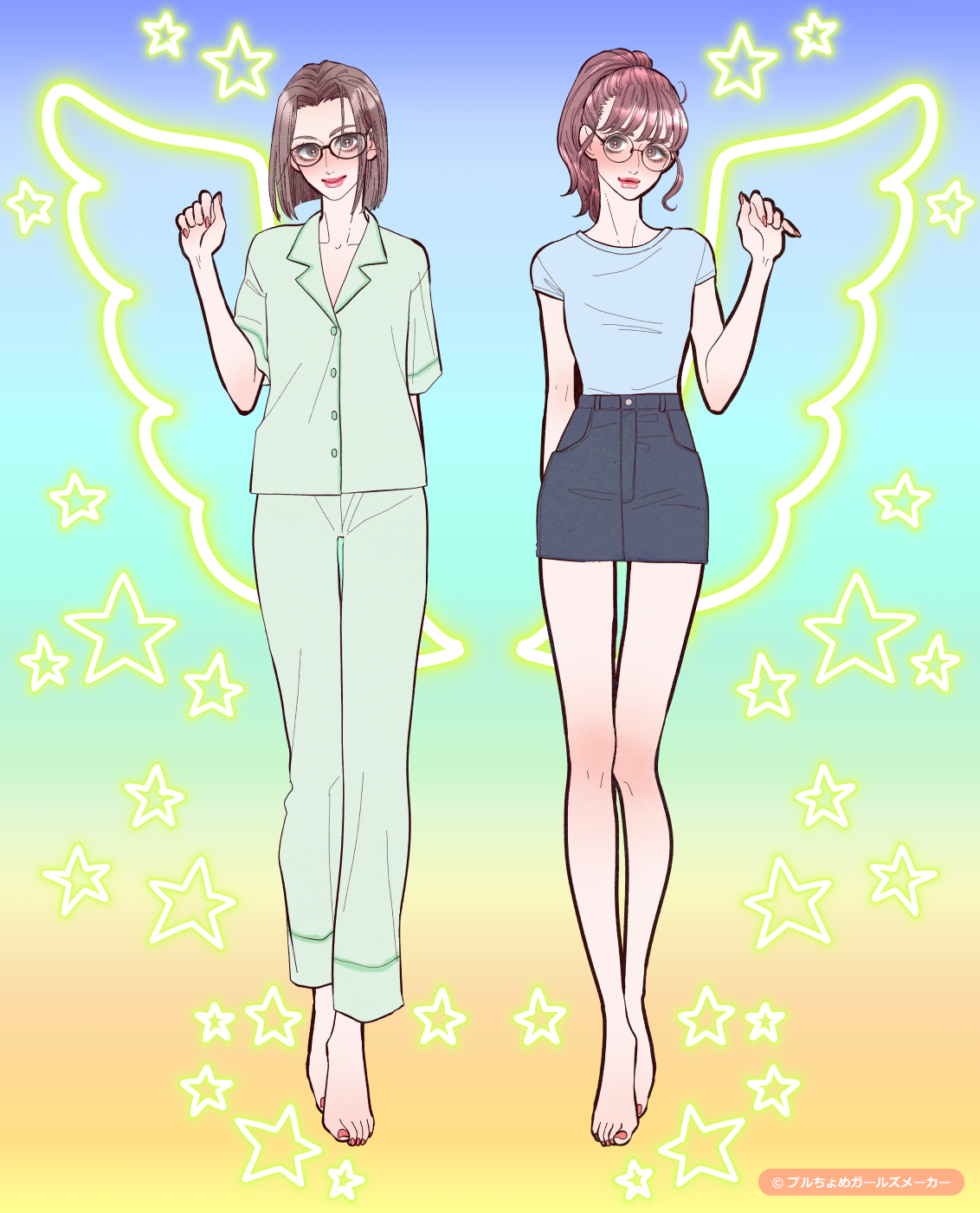 ガールズメーカーで作られた女の子7