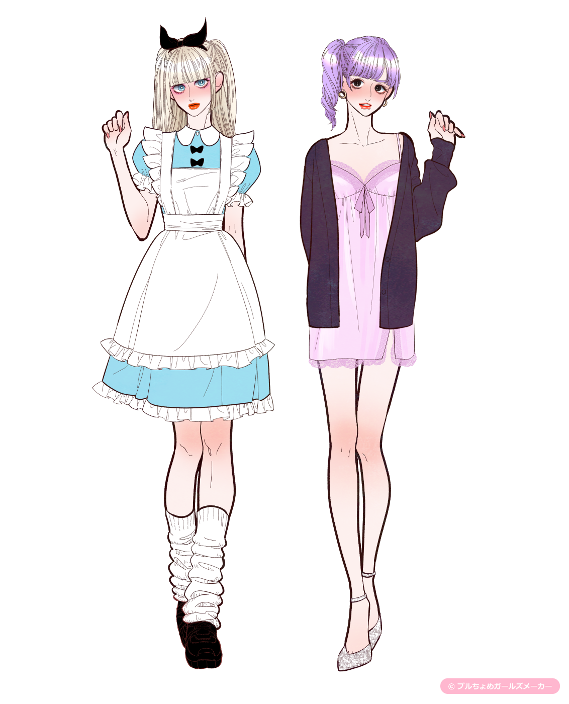 ガールズメーカーで作られた女の子3