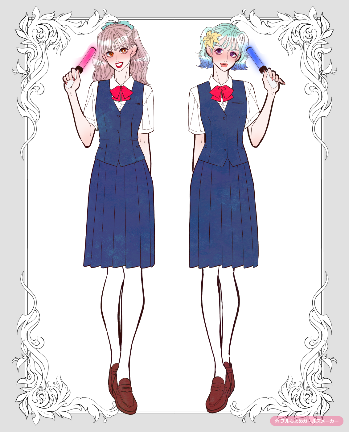 ガールズメーカーで作られた女の子2