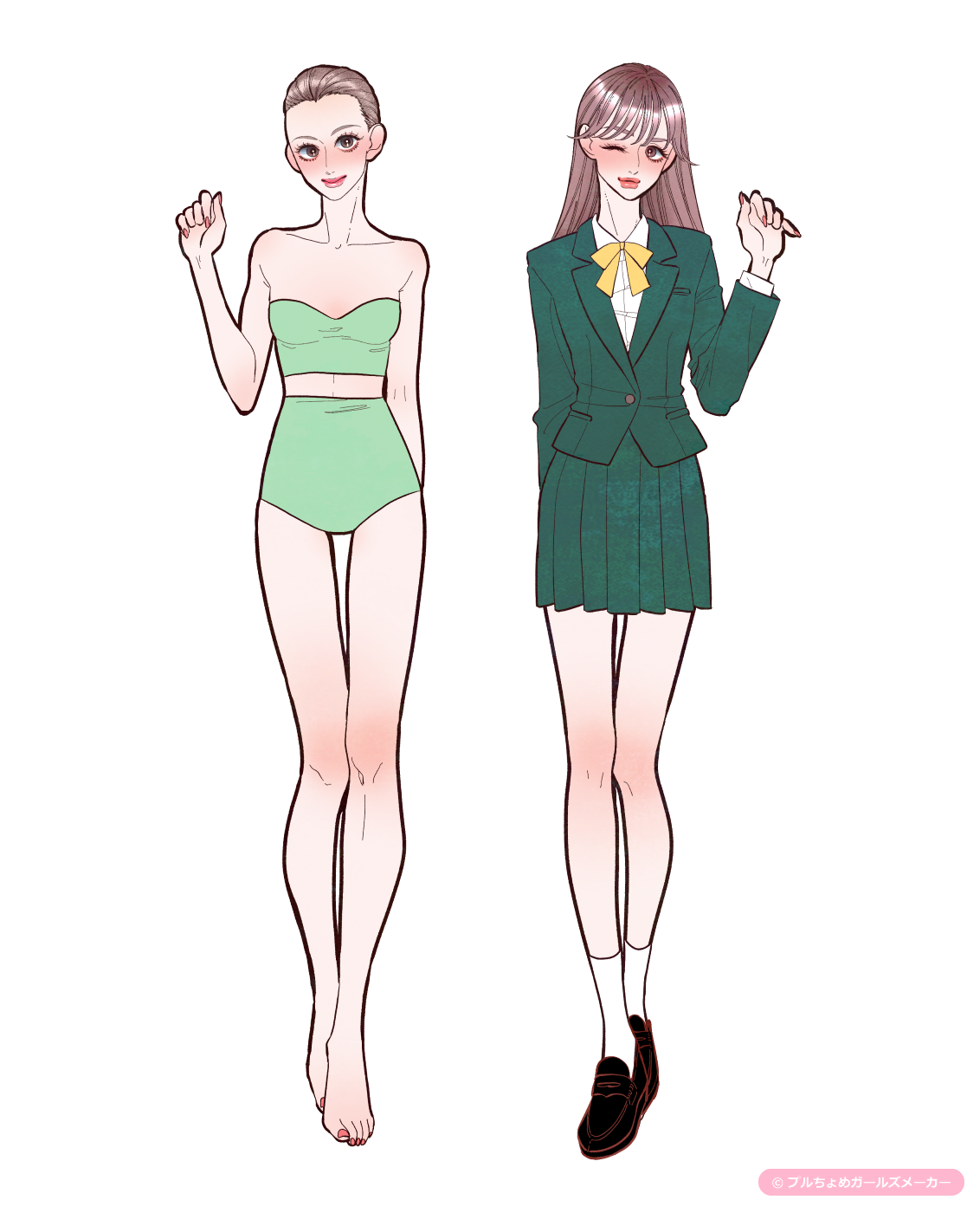 ガールズメーカーで作られた女の子8