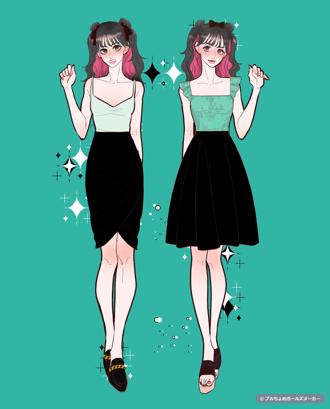 ガールズメーカーで作られた女の子7