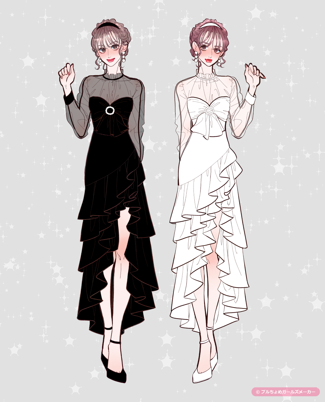 ガールズメーカーで作られた女の子3