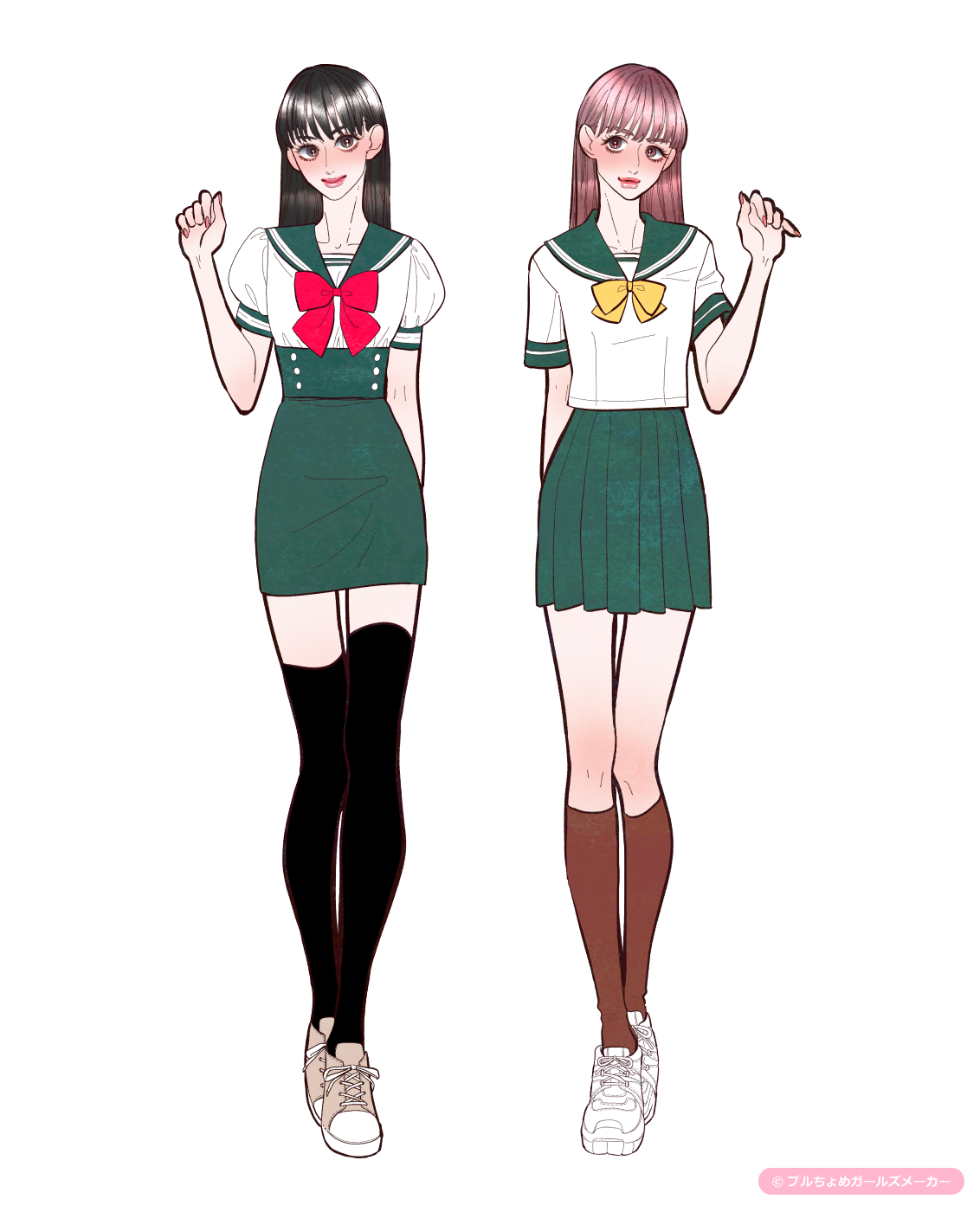 ガールズメーカーで作られた女の子6