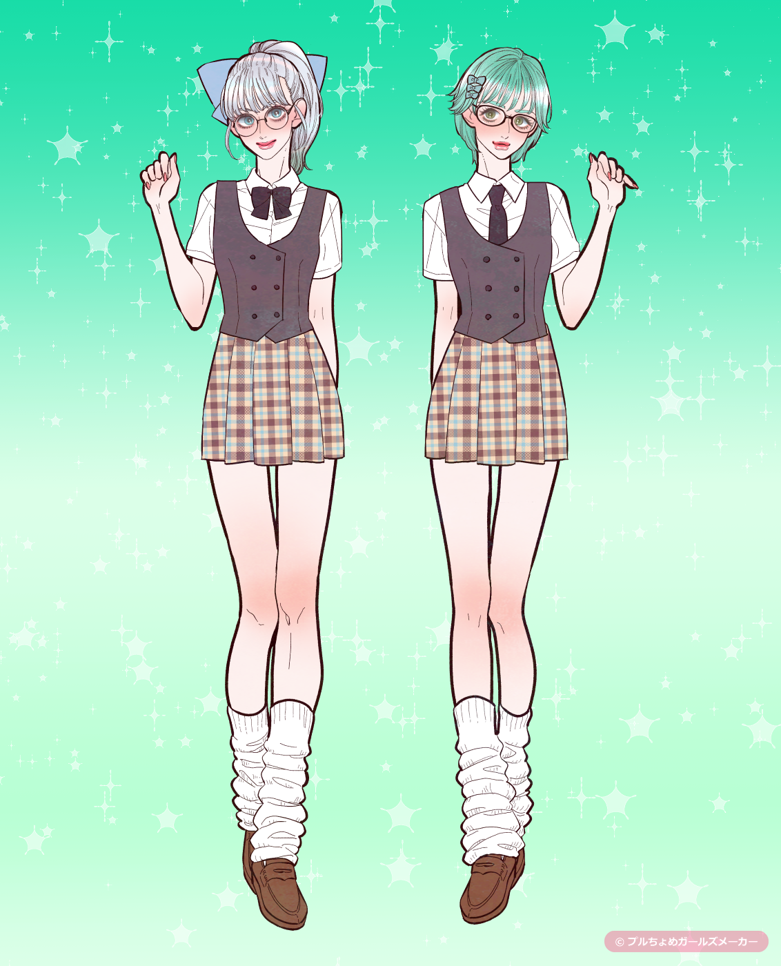 ガールズメーカーで作られた女の子3