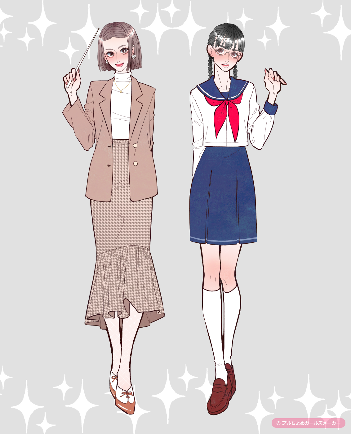 ガールズメーカーで作られた女の子15