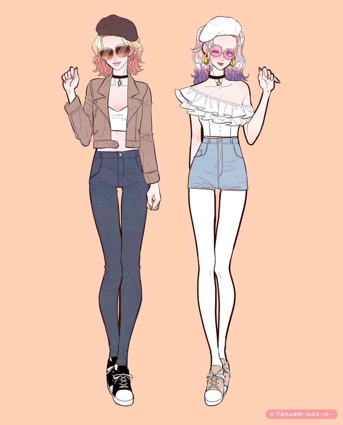 ガールズメーカーで作られた女の子6