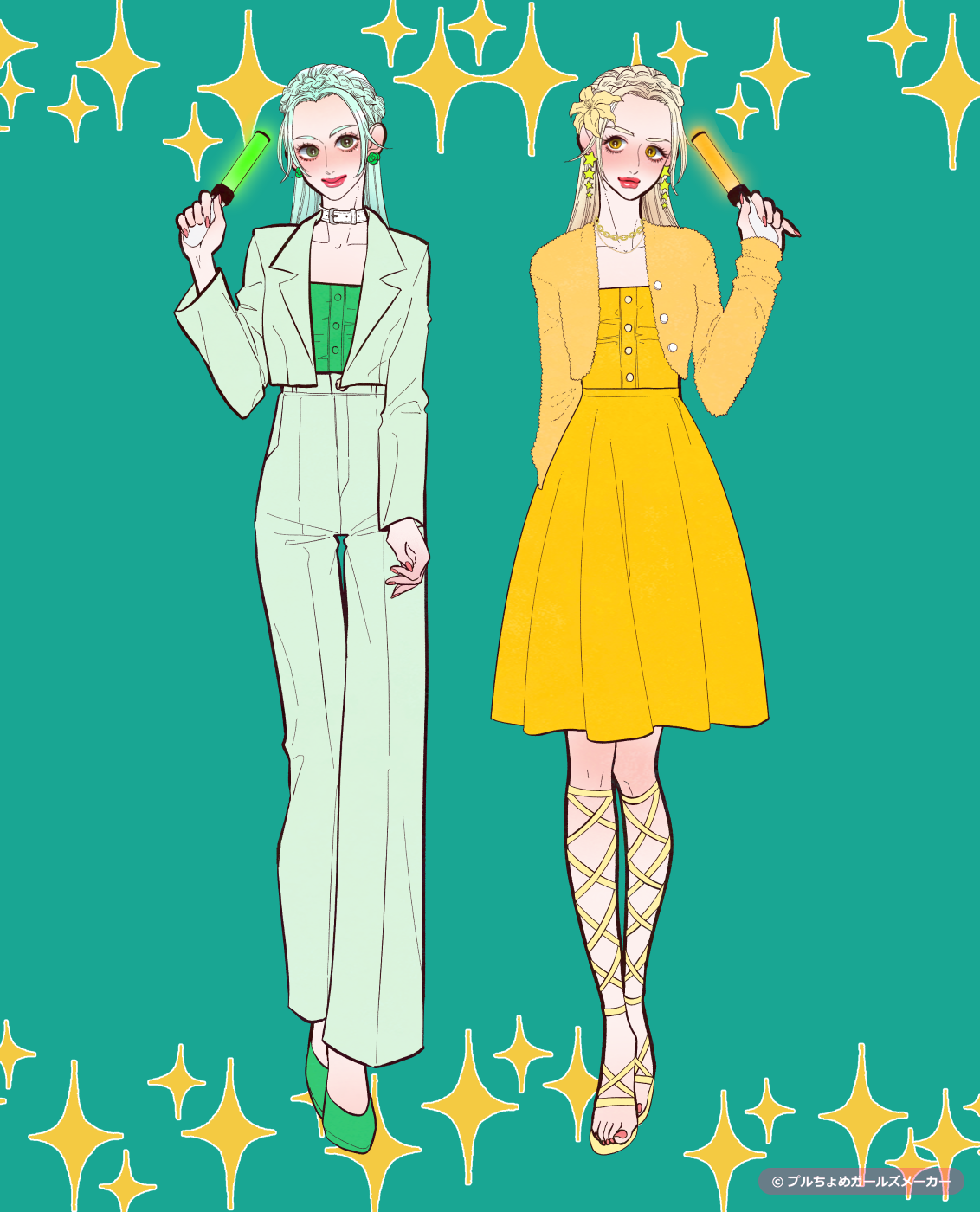 ガールズメーカーで作られた女の子11