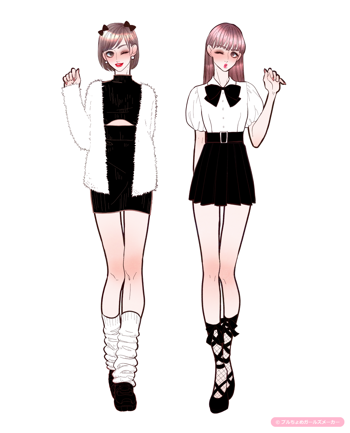 ガールズメーカーで作られた女の子4
