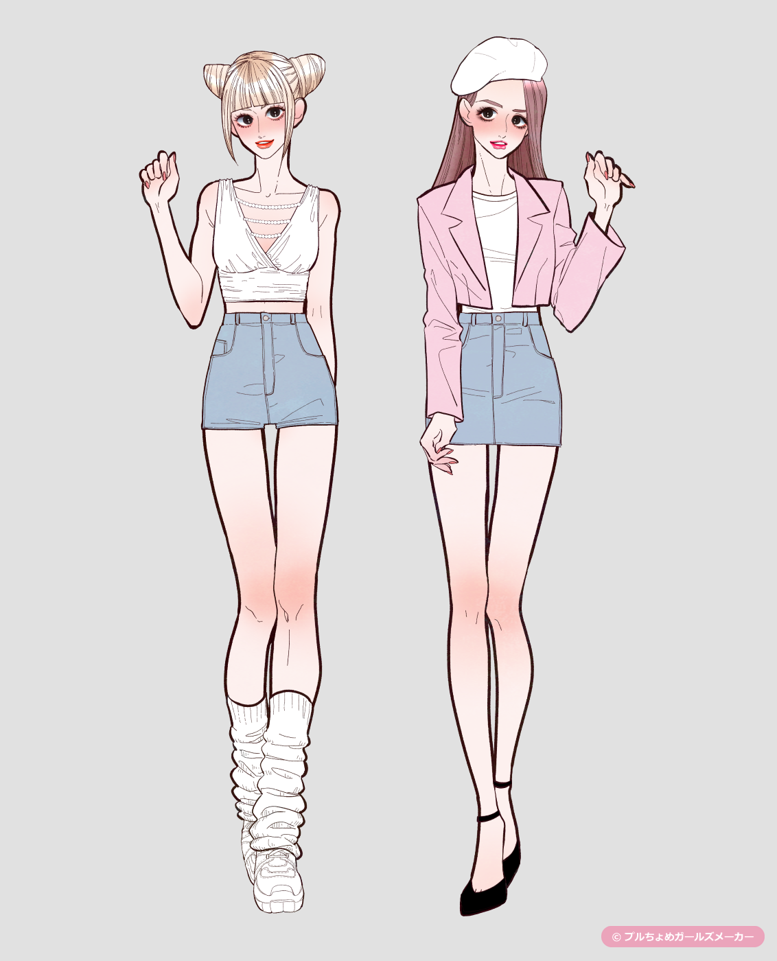 ガールズメーカーで作られた女の子8