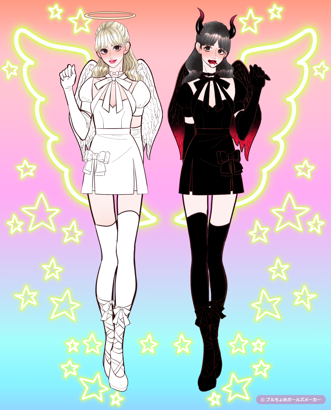 ガールズメーカーで作られた女の子4