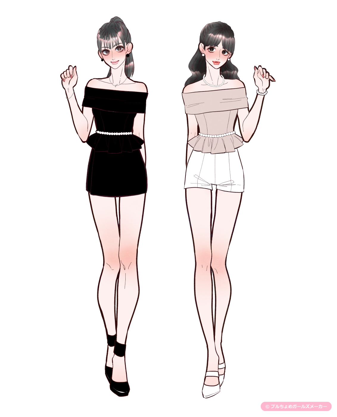ガールズメーカーで作られた女の子6