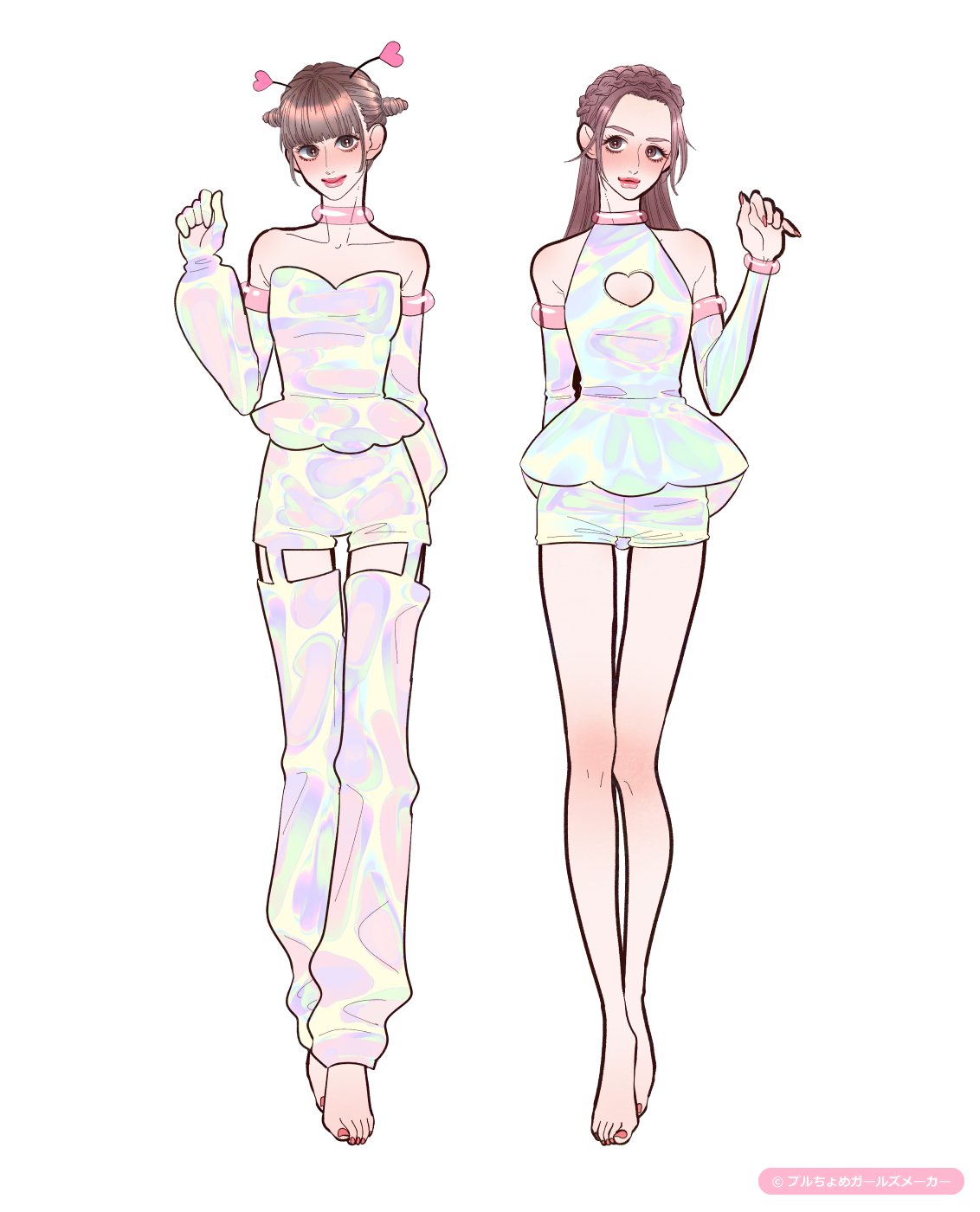 ガールズメーカーで作られた女の子8