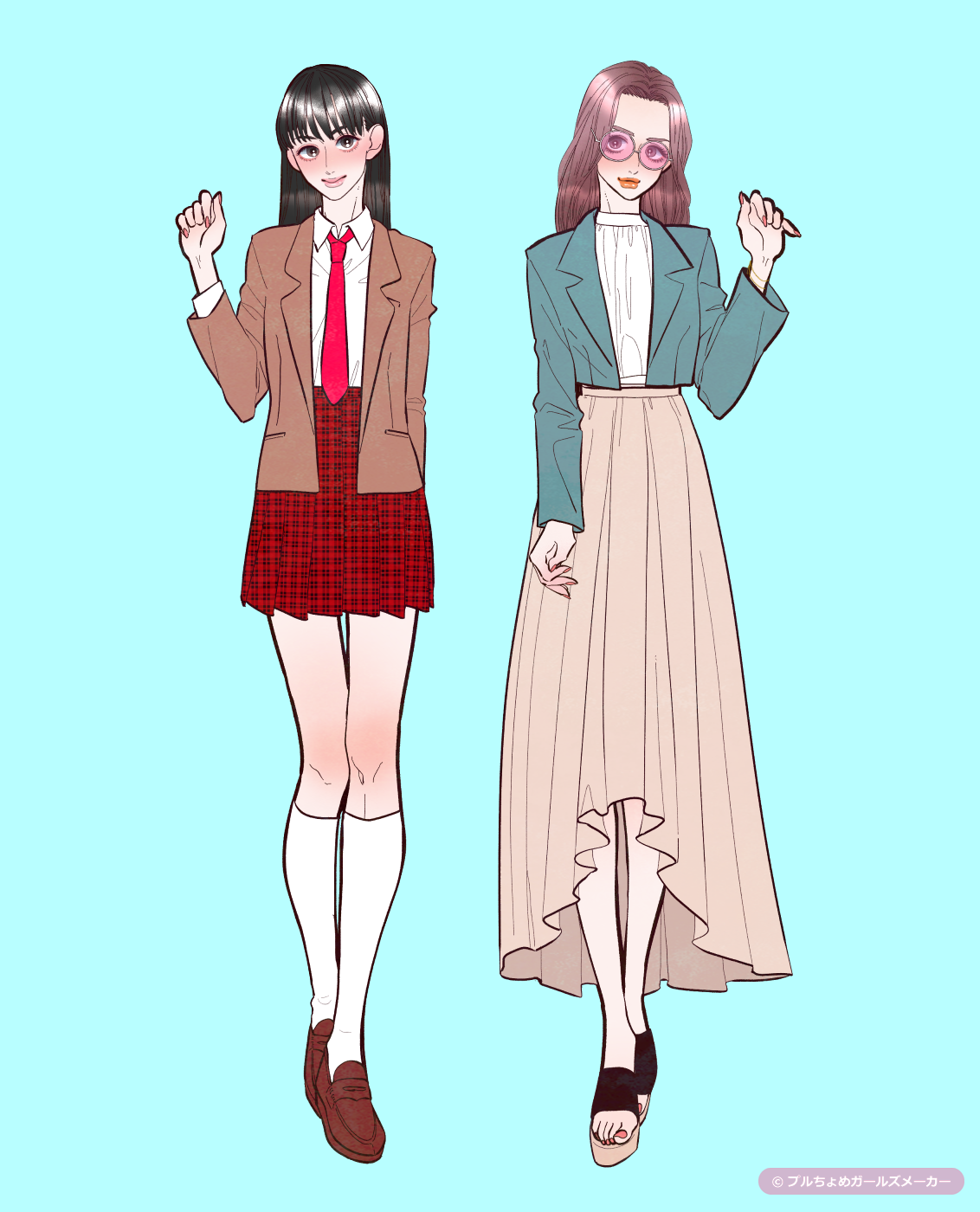 ガールズメーカーで作られた女の子8