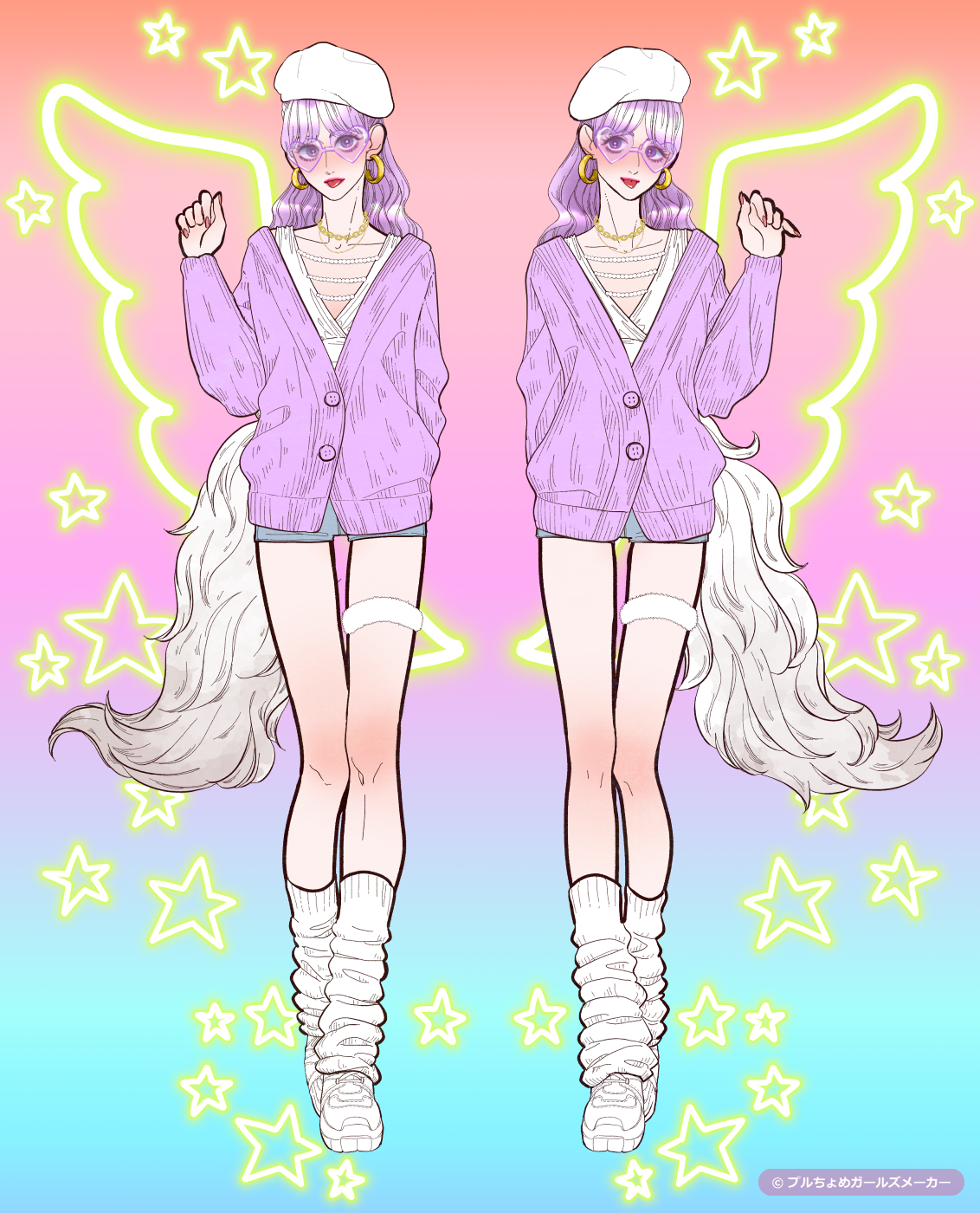 ガールズメーカーで作られた女の子5