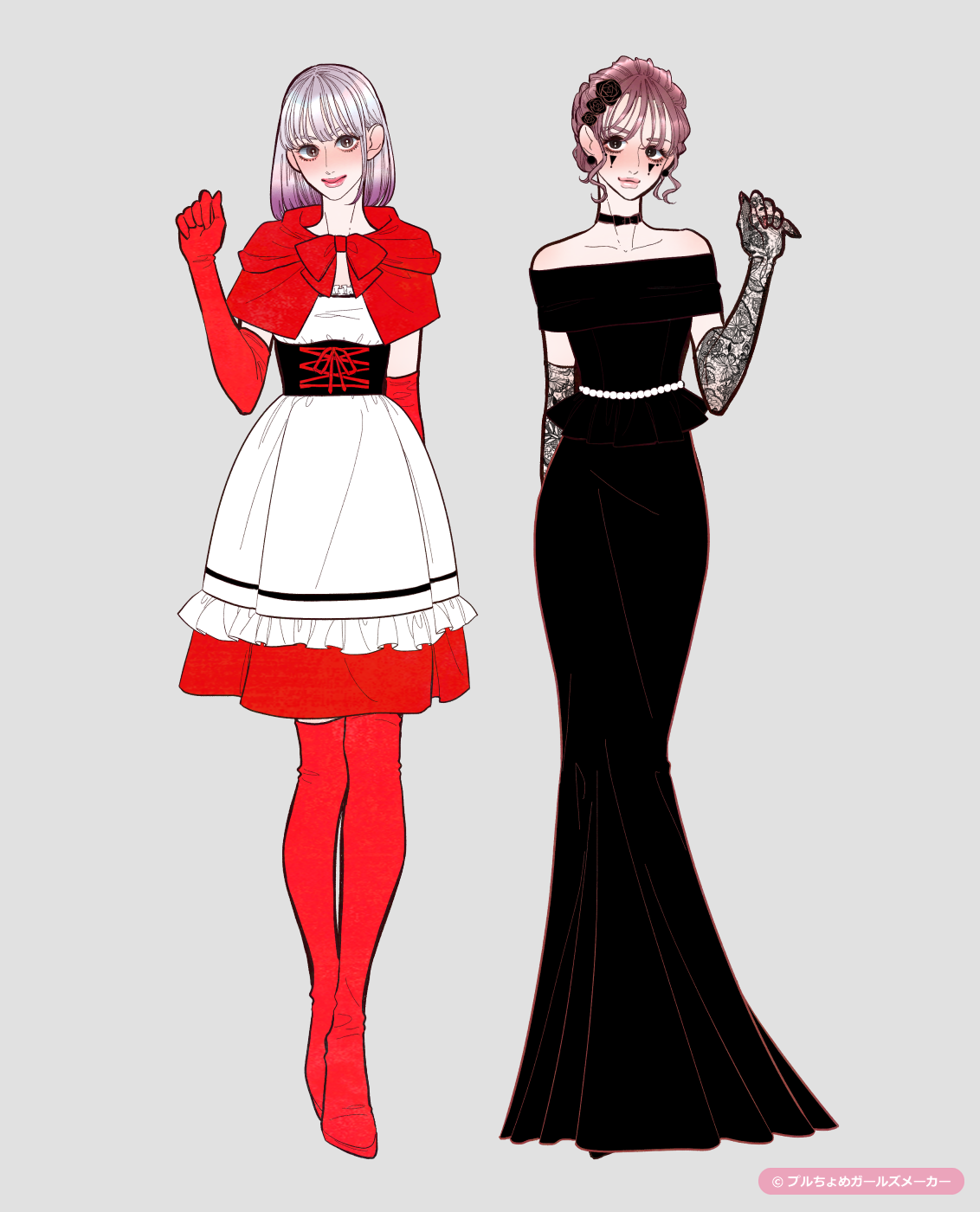 ガールズメーカーで作られた女の子2